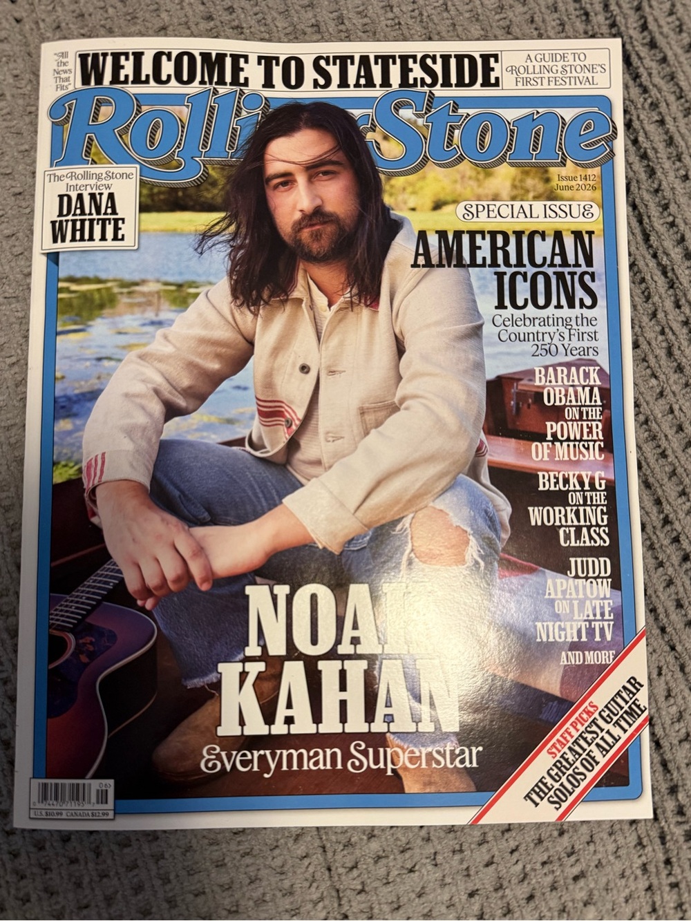 Noah Kahan Rolling Stone Magazine